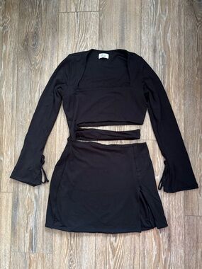 chinese dress ladies Rudy Long Sleeve Mini Dress